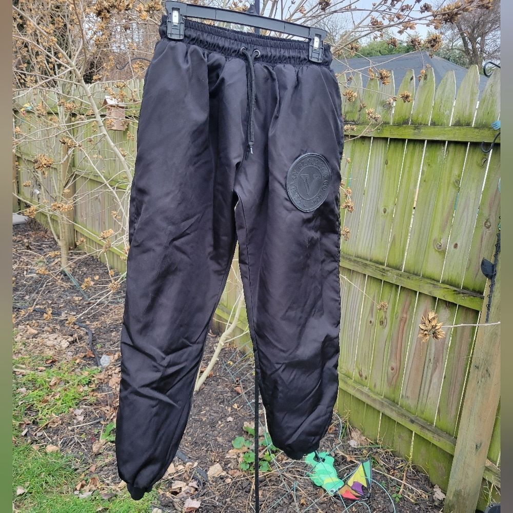 Womens Quilted Puffy Sweatpants